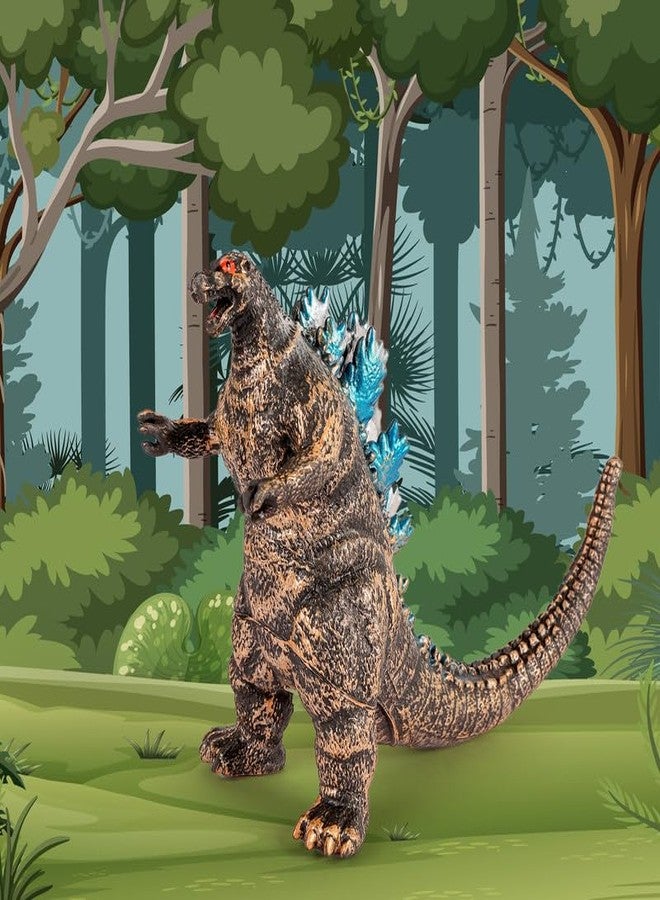 DTR Creation Godzilla 23CM Roaring Toy for Kids | Roaring Sound Monster Figure | Soft Rubber Action Toy | Realistic Godzilla Dinosaur Style Model - Malticolor 1-Pc - Image 2